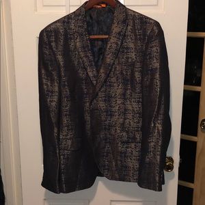 Blue and Gold Talia Blazer